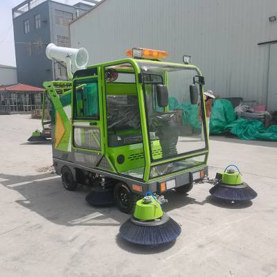 啟邦*掃路車 新能源驅動，引領全封閉式電動掃地車新紀元