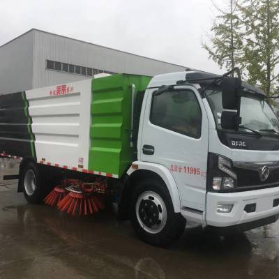 高效清潔，守護(hù)廠區(qū)——海北東風(fēng)多利卡D7廠區(qū)掃路車環(huán)衛(wèi)解決方案